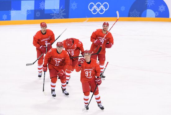 2018 Winter Olympics. Ice hockey. Men. Final