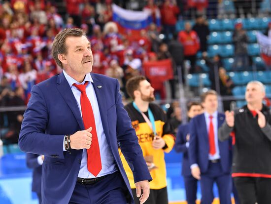 2018 Winter Olympics. Ice hockey. Men. Final