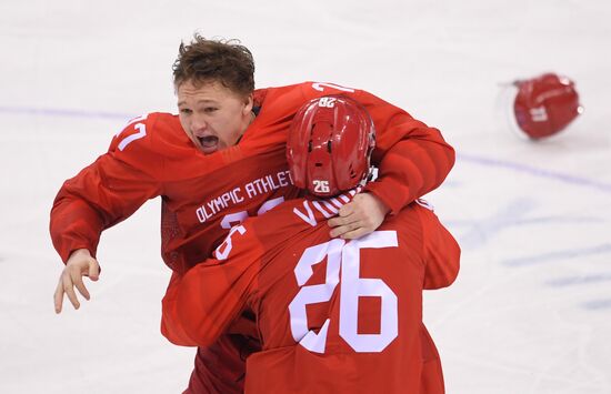 2018 Winter Olympics. Ice hockey. Men. Final