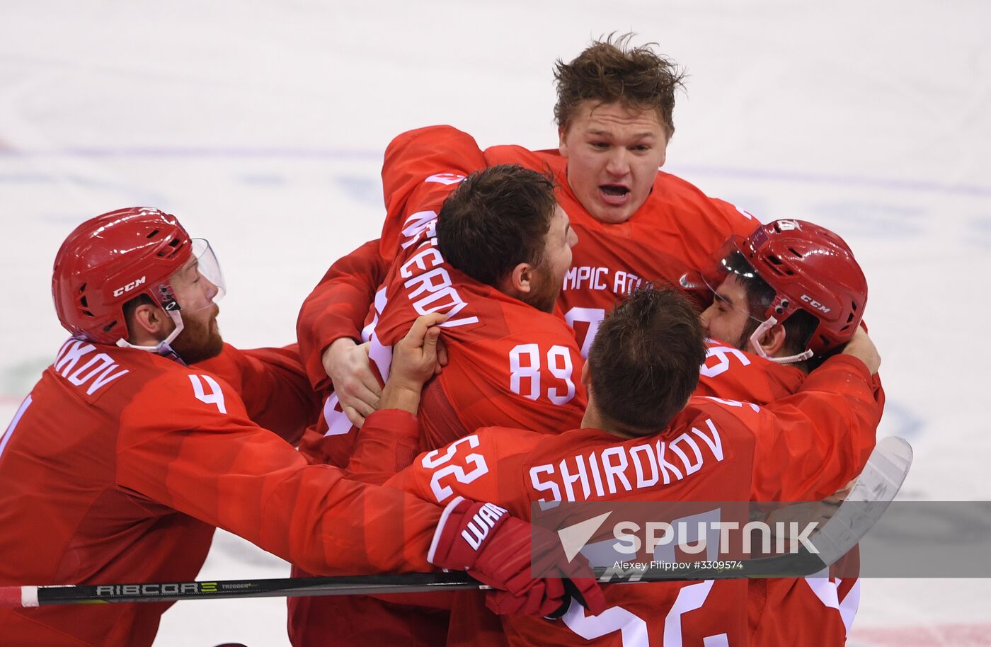 2018 Winter Olympics. Ice hockey. Men. Final