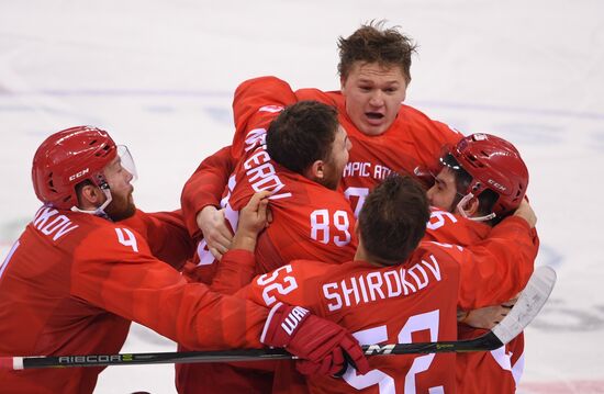 2018 Winter Olympics. Ice hockey. Men. Final
