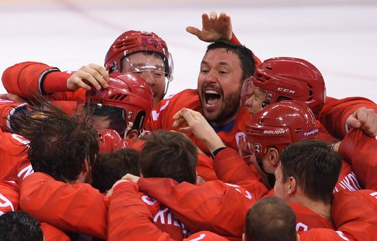 2018 Winter Olympics. Ice hockey. Men. Final