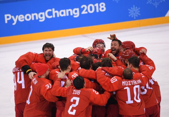 2018 Winter Olympics. Hockey. Men. Final