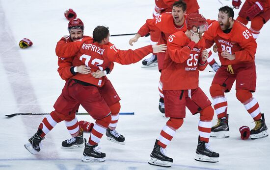 2018 Winter Olympics. Hockey. Men. Final