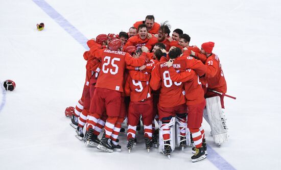 2018 Winter Olympics. Hockey. Men. Final