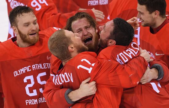 2018 Winter Olympics. Hockey. Men. Final