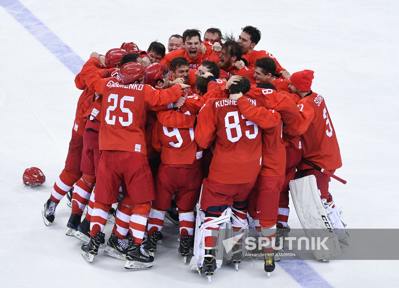 2018 Winter Olympics. Hockey. Men. Final