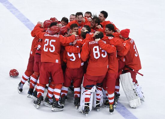 2018 Winter Olympics. Hockey. Men. Final