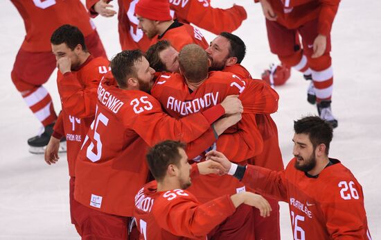 2018 Winter Olympics. Hockey. Men. Final
