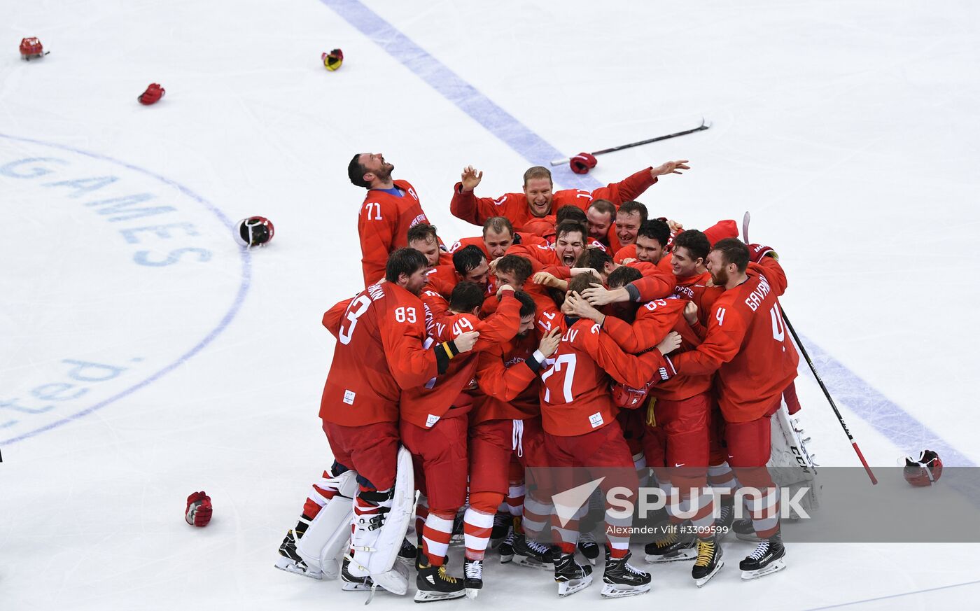 2018 Winter Olympics. Hockey. Men. Final