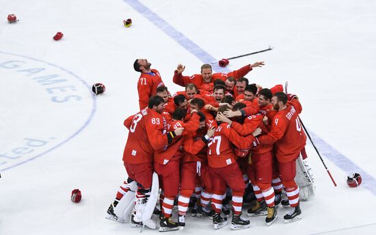 2018 Winter Olympics. Hockey. Men. Final