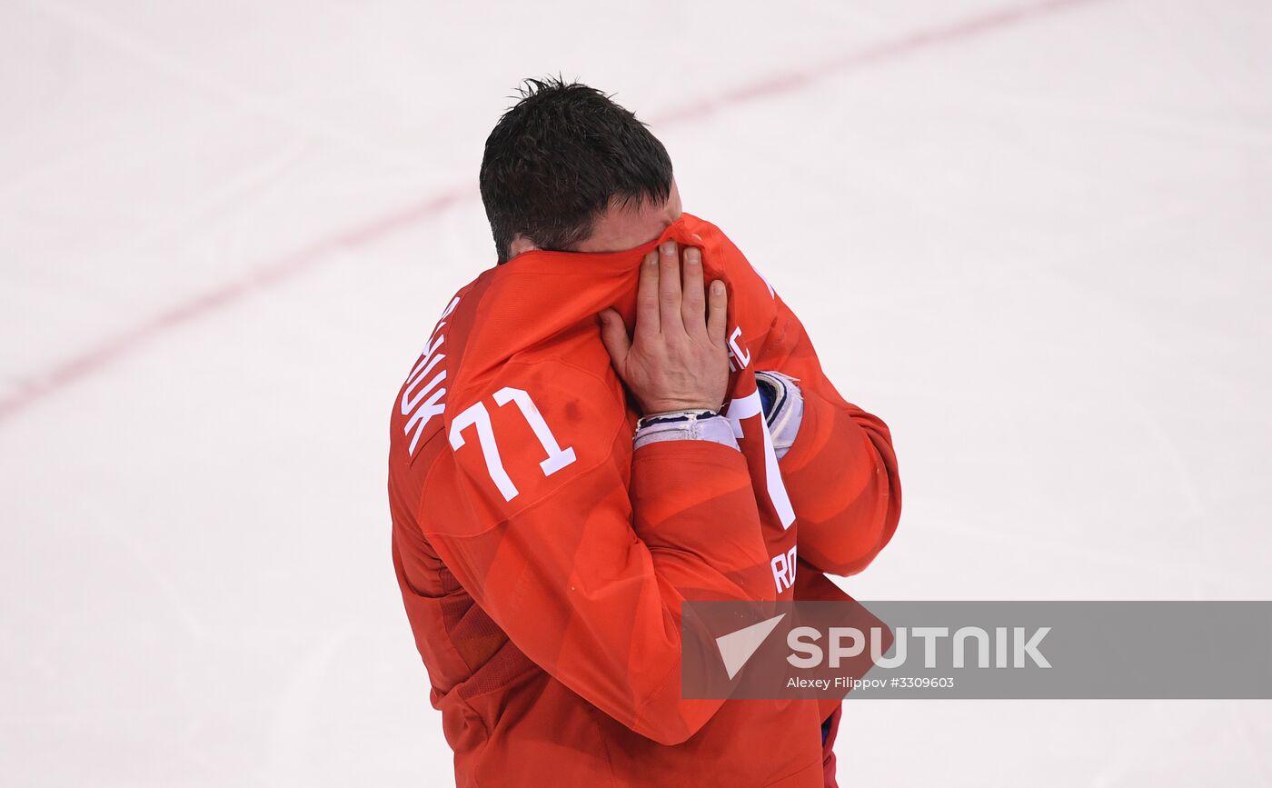 2018 Winter Olympics. Hockey. Men. Final