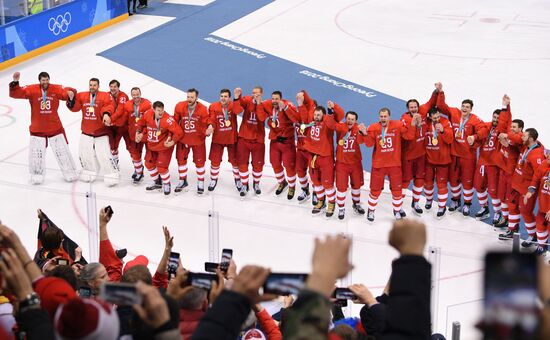 2018 Winter Olympics. Ice hockey. Men. Final