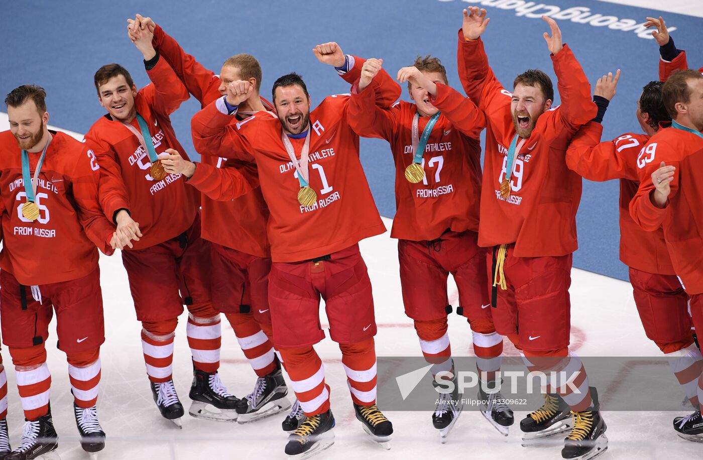 2018 Winter Olympics. Ice hockey. Men. Finals