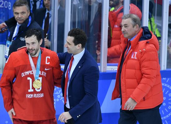2018 Winter Olympics. Hockey. Men. Final