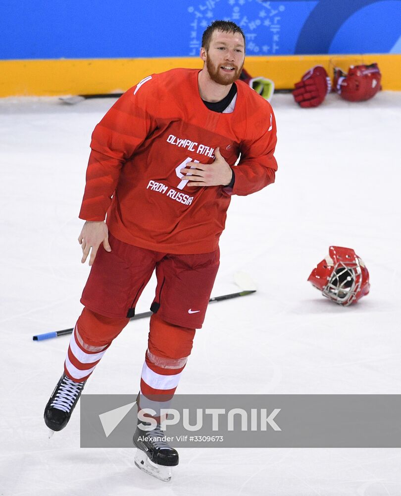 2018 Winter Olympics. Hockey. Men. Final