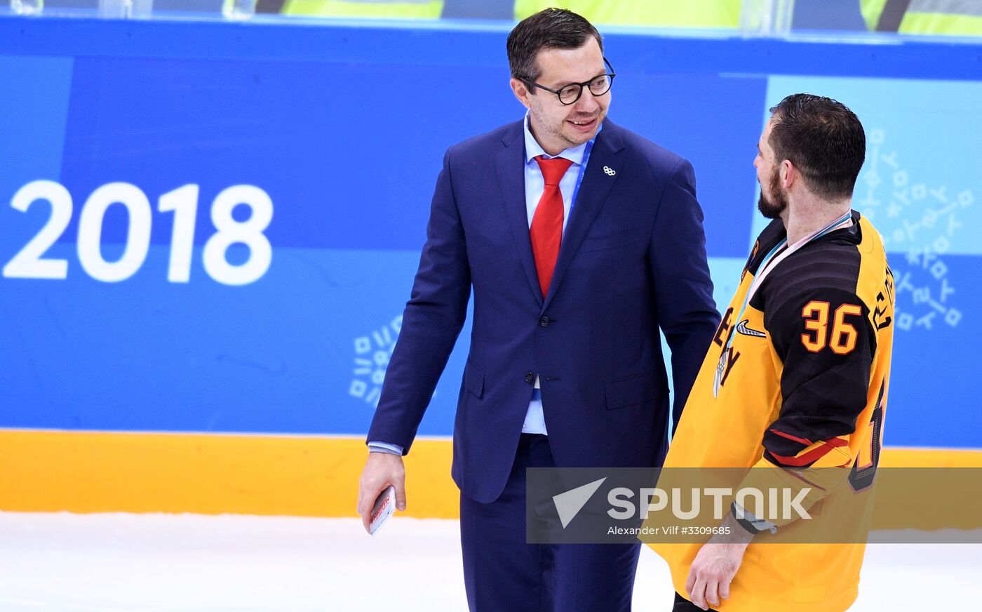 2018 Winter Olympics. Hockey. Men. Final