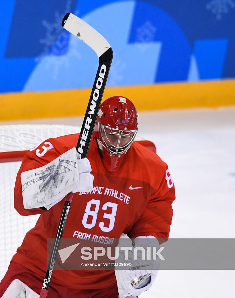 2018 Winter Olympics. Hockey. Men. Final