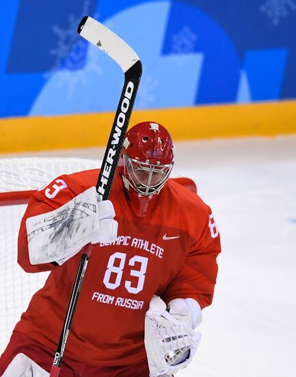 2018 Winter Olympics. Hockey. Men. Final