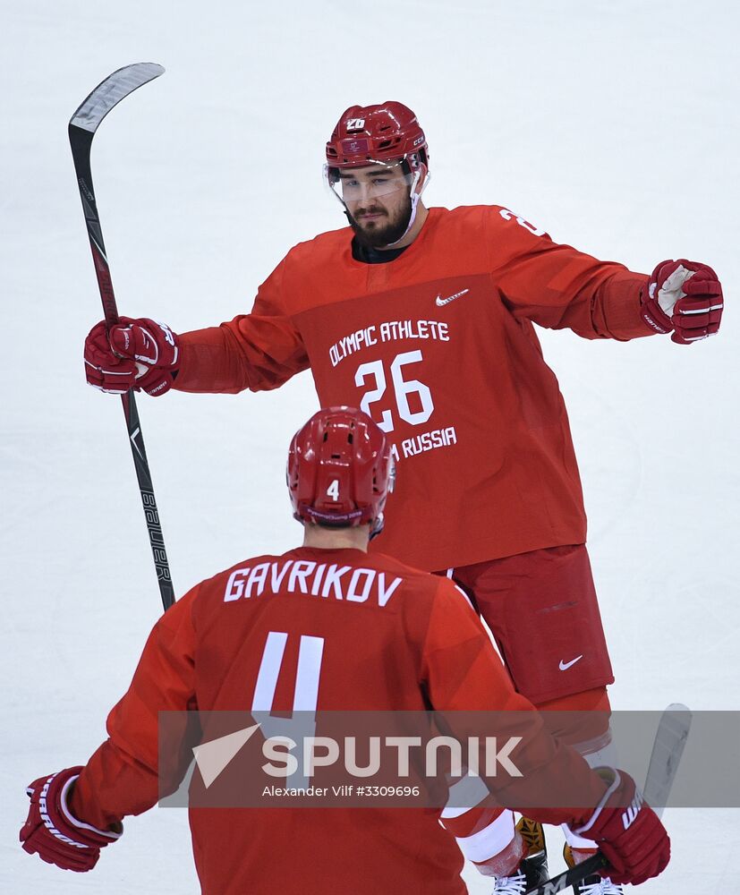 2018 Winter Olympics. Hockey. Men. Final