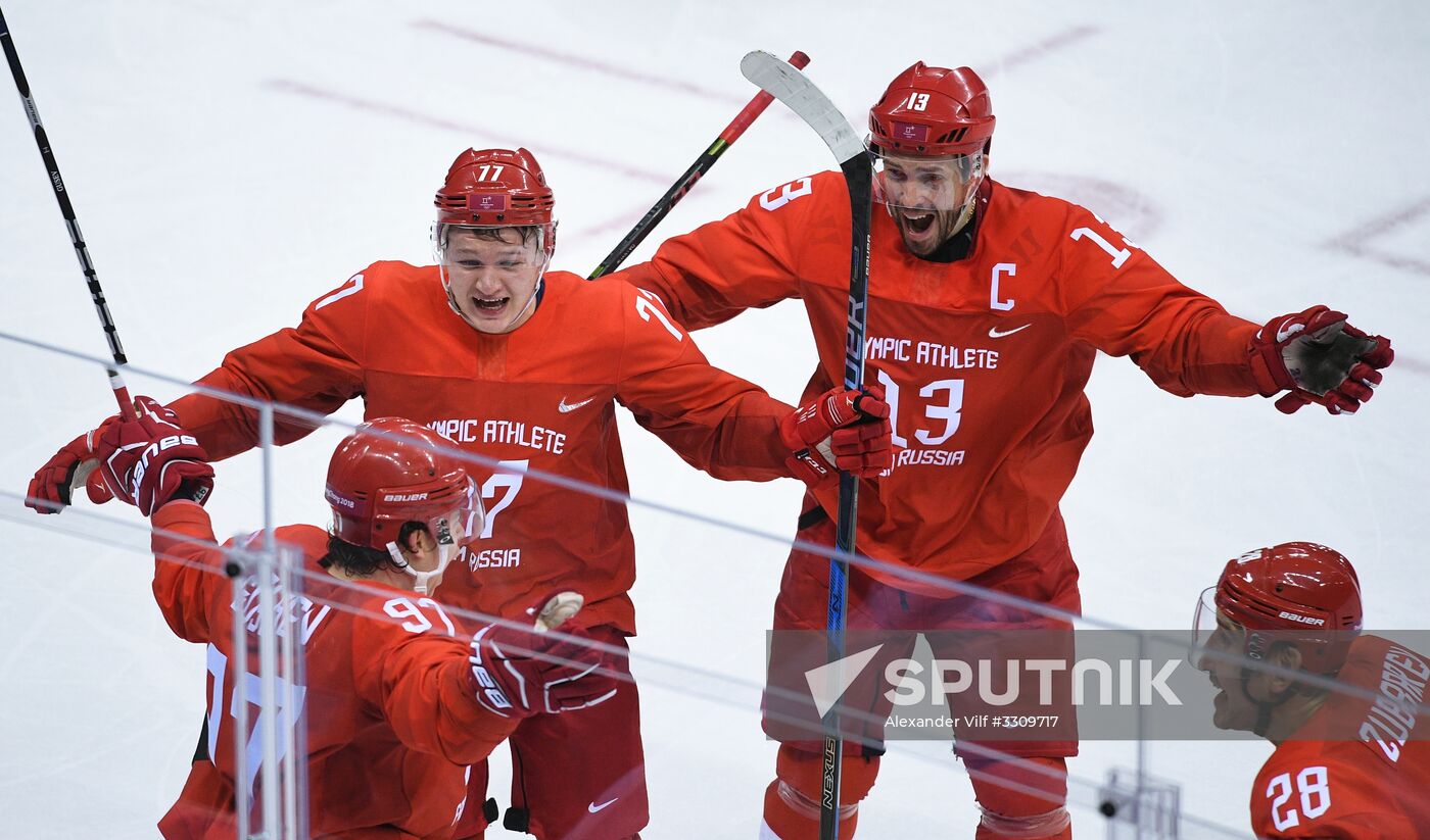 2018 Winter Olympics. Hockey. Men. Final