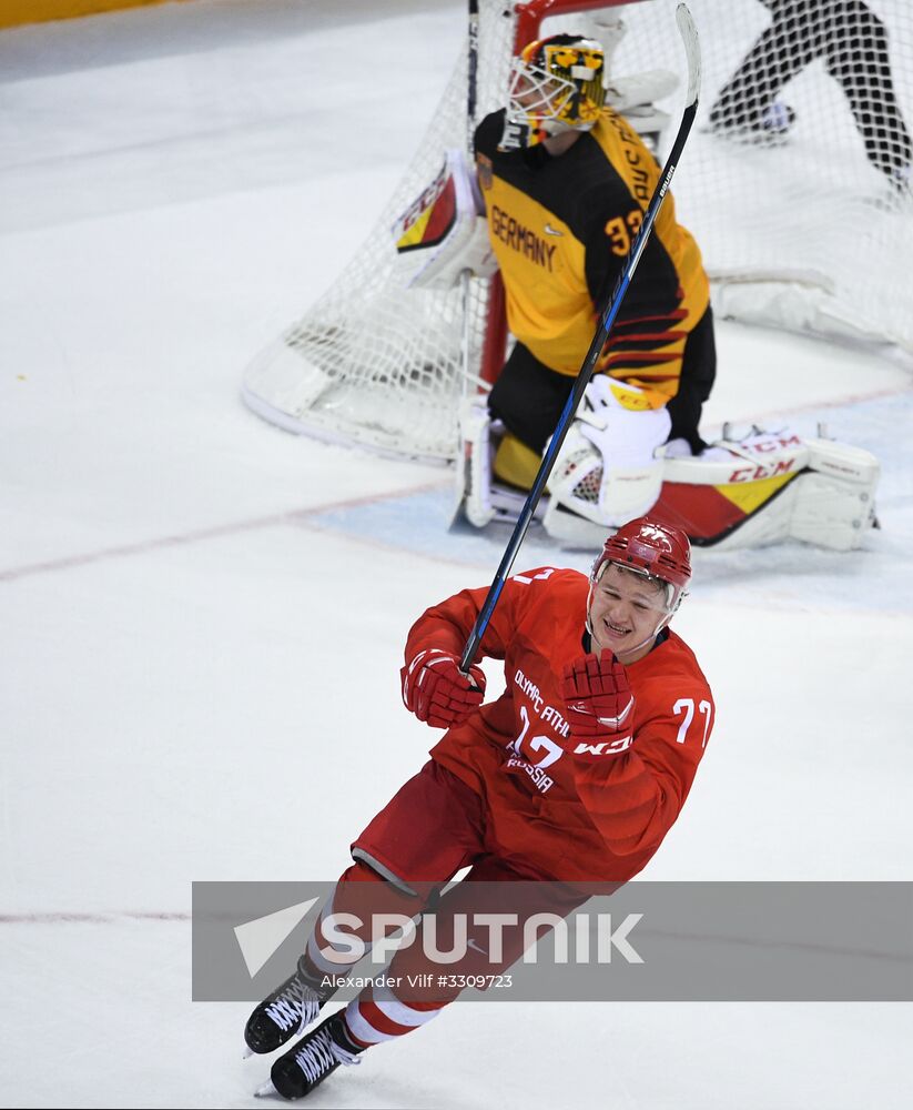 2018 Winter Olympics. Hockey. Men. Final