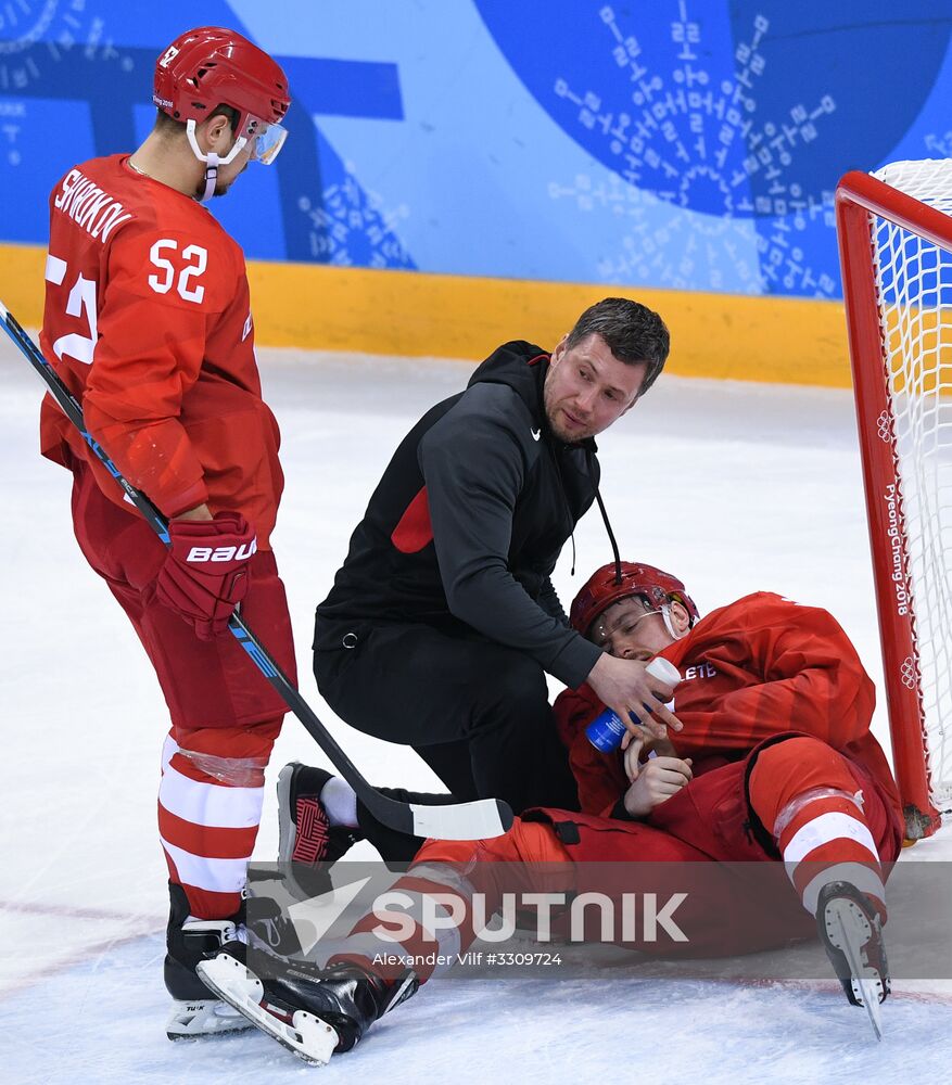 2018 Winter Olympics. Hockey. Men. Final