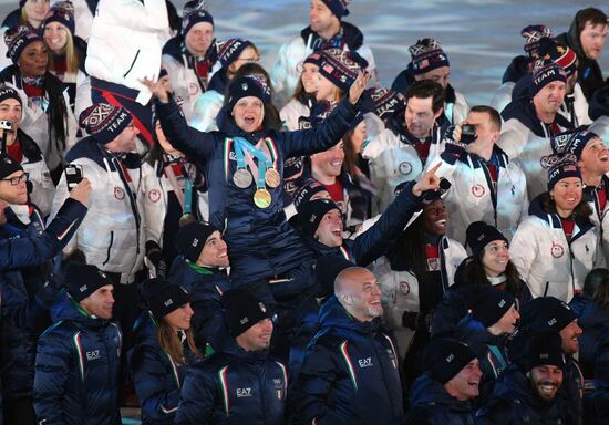 2018 Winter Olympics closing ceremony