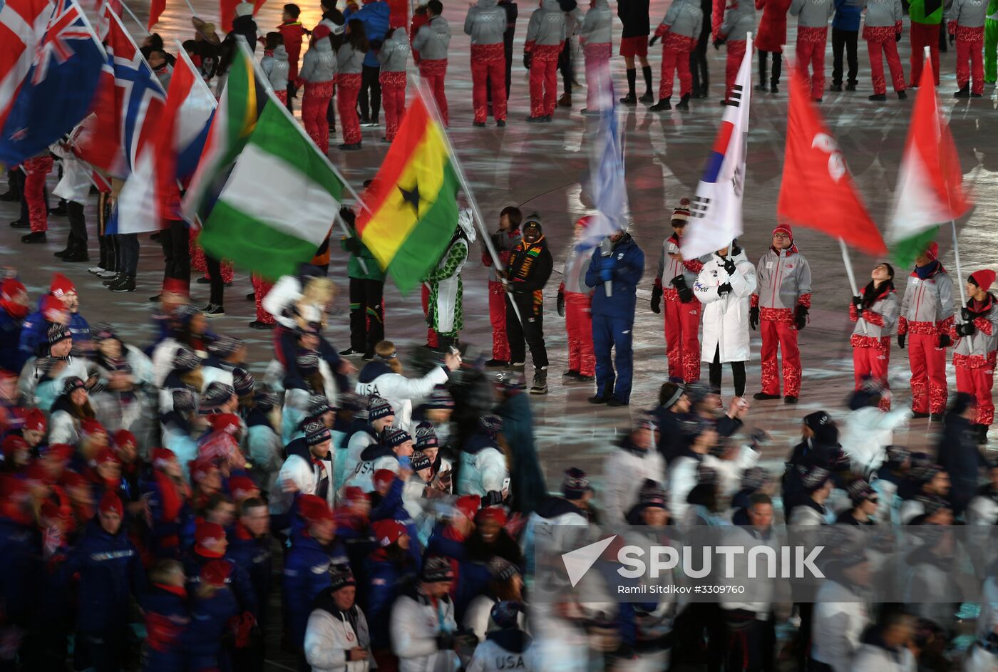 2018 Winter Olympics closing ceremony
