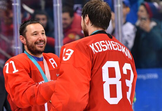 2018 Winter Olympics. Ice hockey. Men. Final