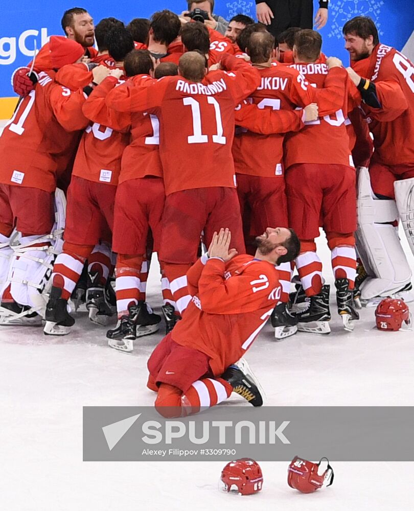 2018 Winter Olympics. Hockey. Men. Final