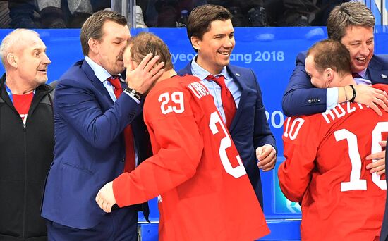 2018 Winter Olympics. Hockey. Men. Final