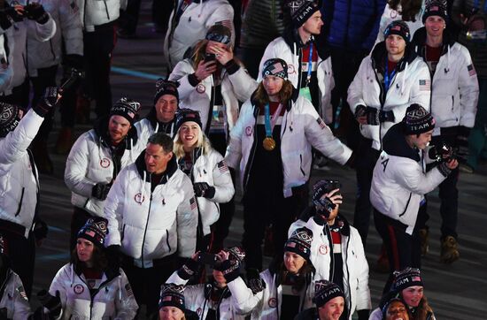 2018 Winter Olympics Closing Ceremony in Pyeongchang