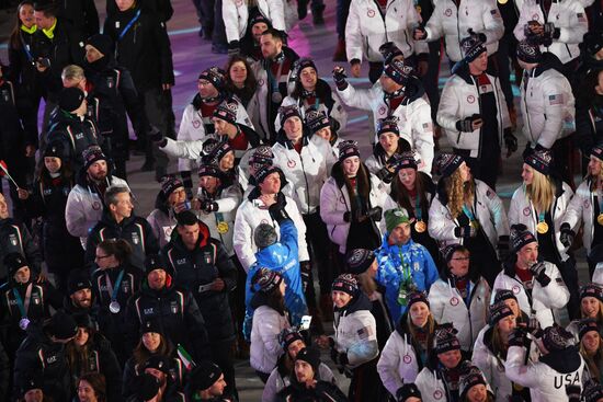 2018 Winter Olympics Closing Ceremony in Pyeongchang