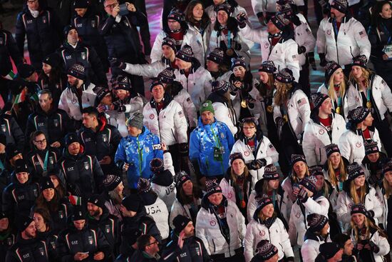 2018 Winter Olympics closing ceremony