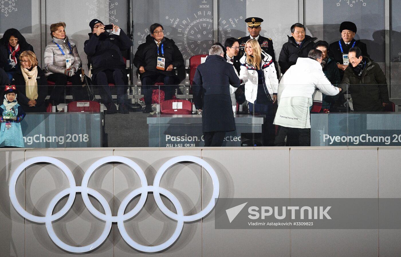 Closing ceremony of the XXIII Olympic Winter Games in Pyeongchang