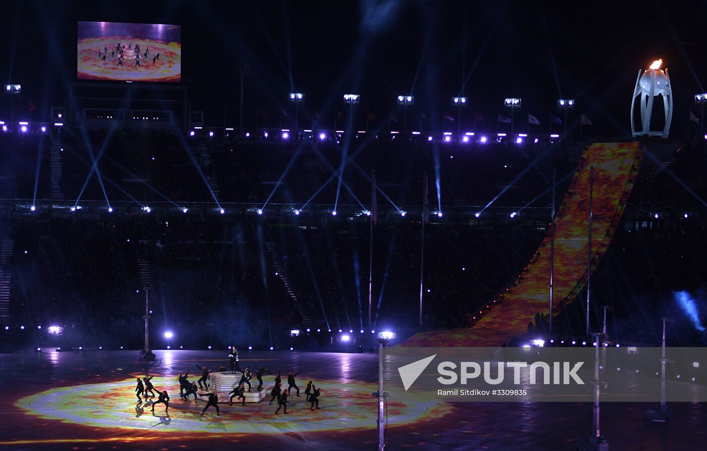 2018 Winter Olympics Closing Ceremony in Pyeongchang