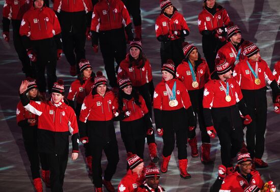 2018 Winter Olympics Closing Ceremony in Pyeongchang