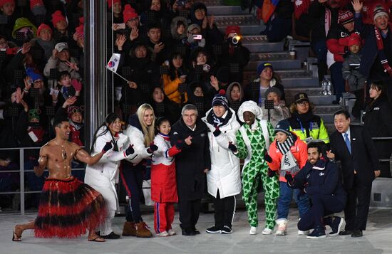 2018 Winter Olympics Closing Ceremony in Pyeongchang