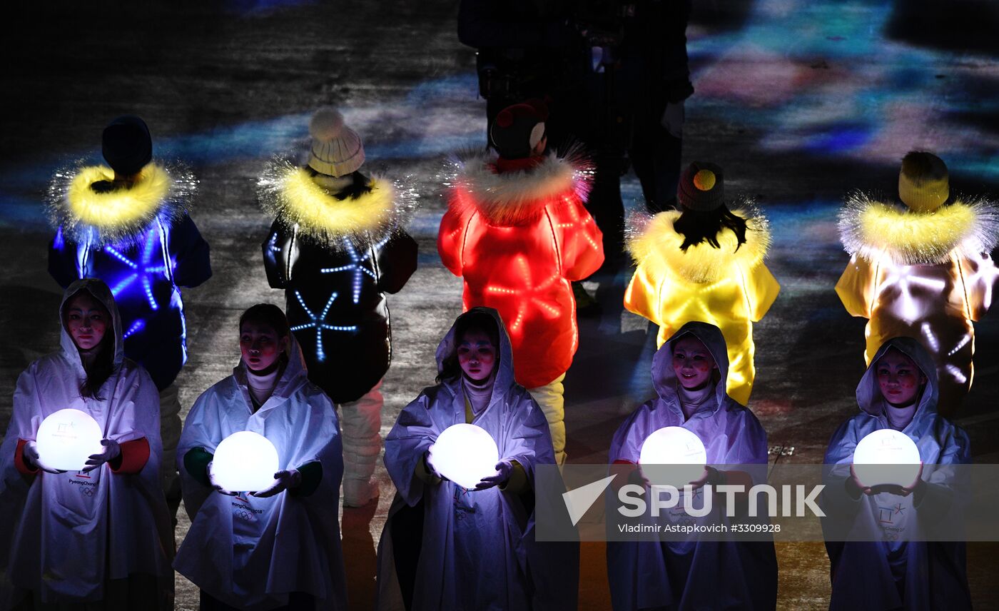 2018 Winter Olympics Closing Ceremony in Pyeongchang