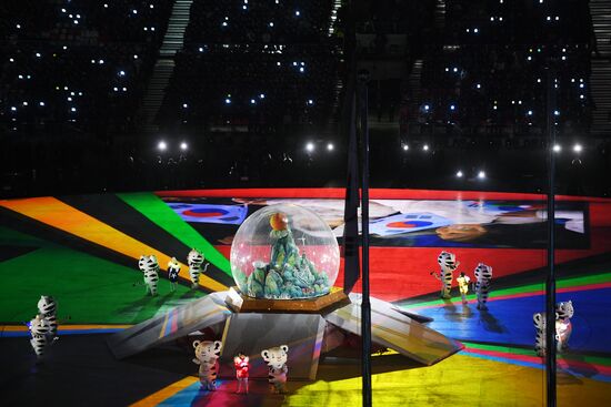 2018 Winter Olympics Closing Ceremony in Pyeongchang