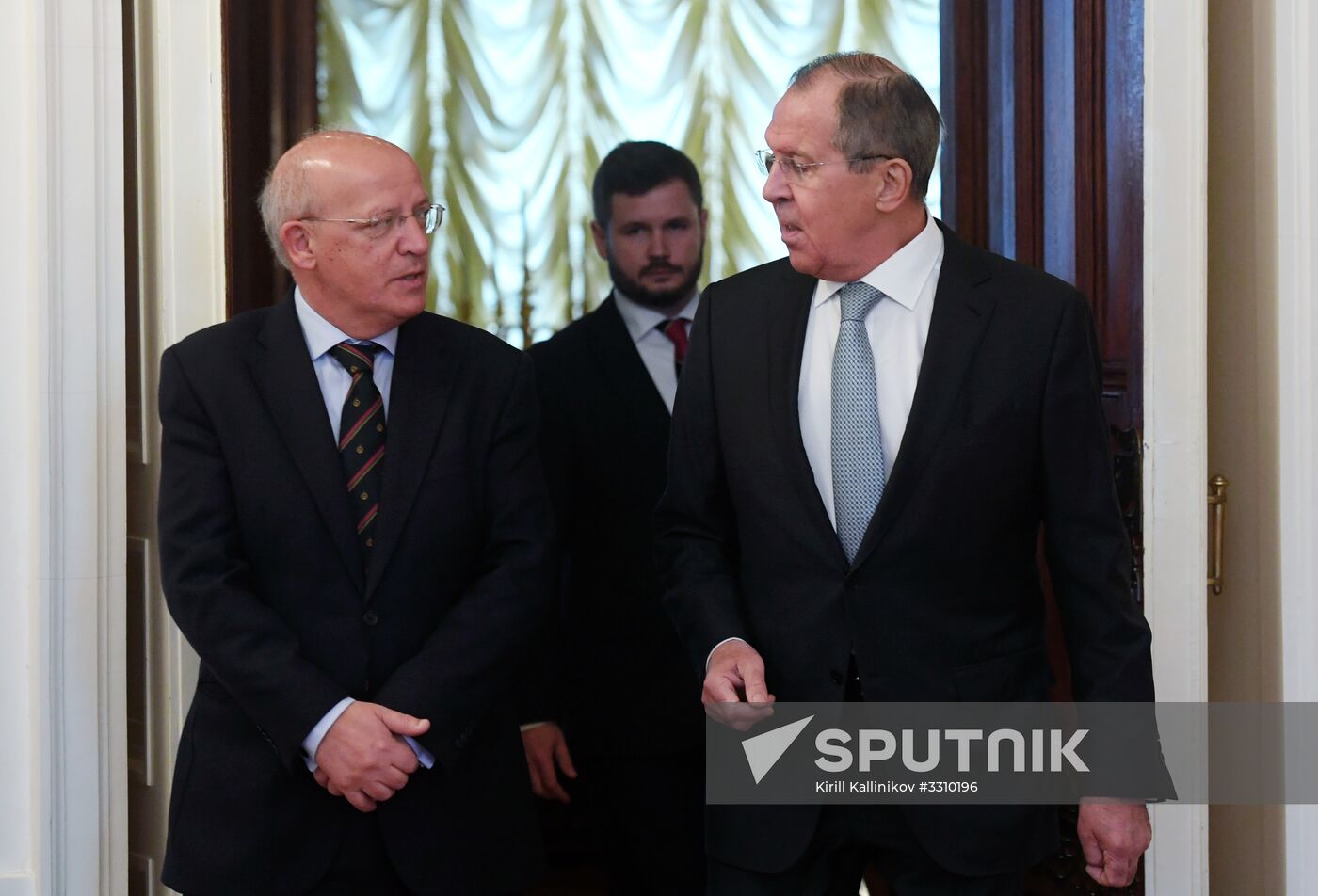 Russian Foreign Minister Lavrov meets with his Portuguese counterpart Santos Silva