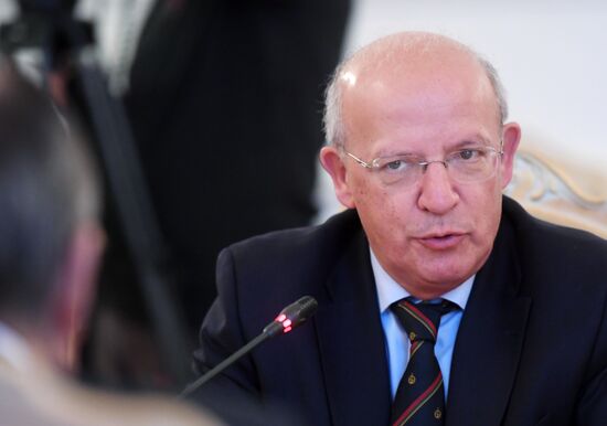 Russian Foreign Minister Lavrov meets with his Portuguese counterpart Santos Silva