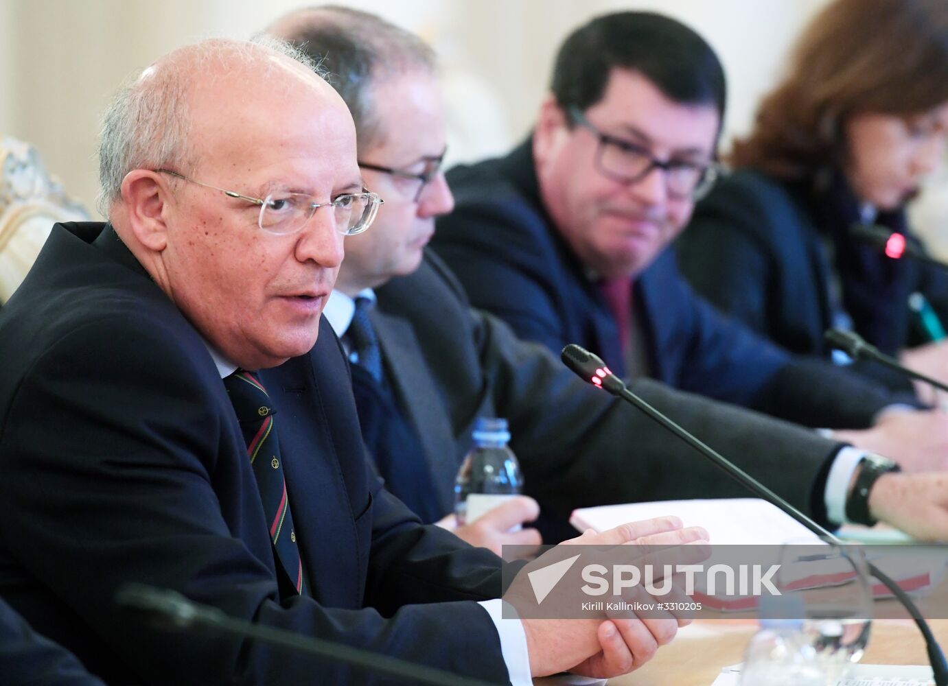 Russian Foreign Minister Lavrov meets with his Portuguese counterpart Santos Silva