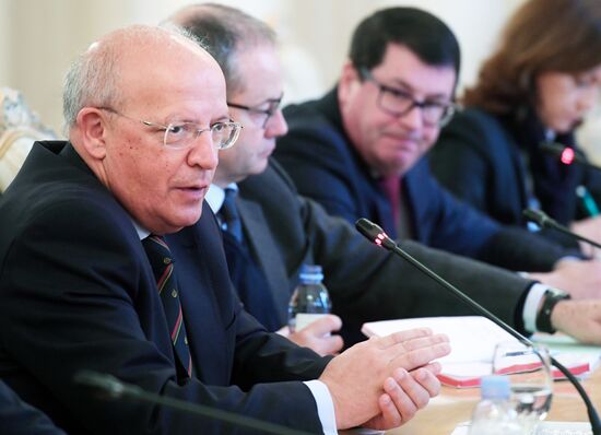 Russian Foreign Minister Lavrov meets with his Portuguese counterpart Santos Silva
