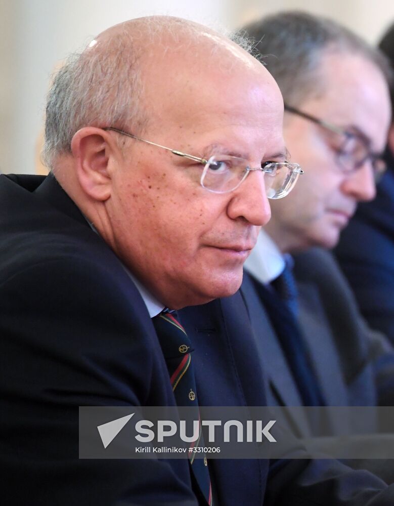 Russian Foreign Minister Lavrov meets with his Portuguese counterpart Santos Silva