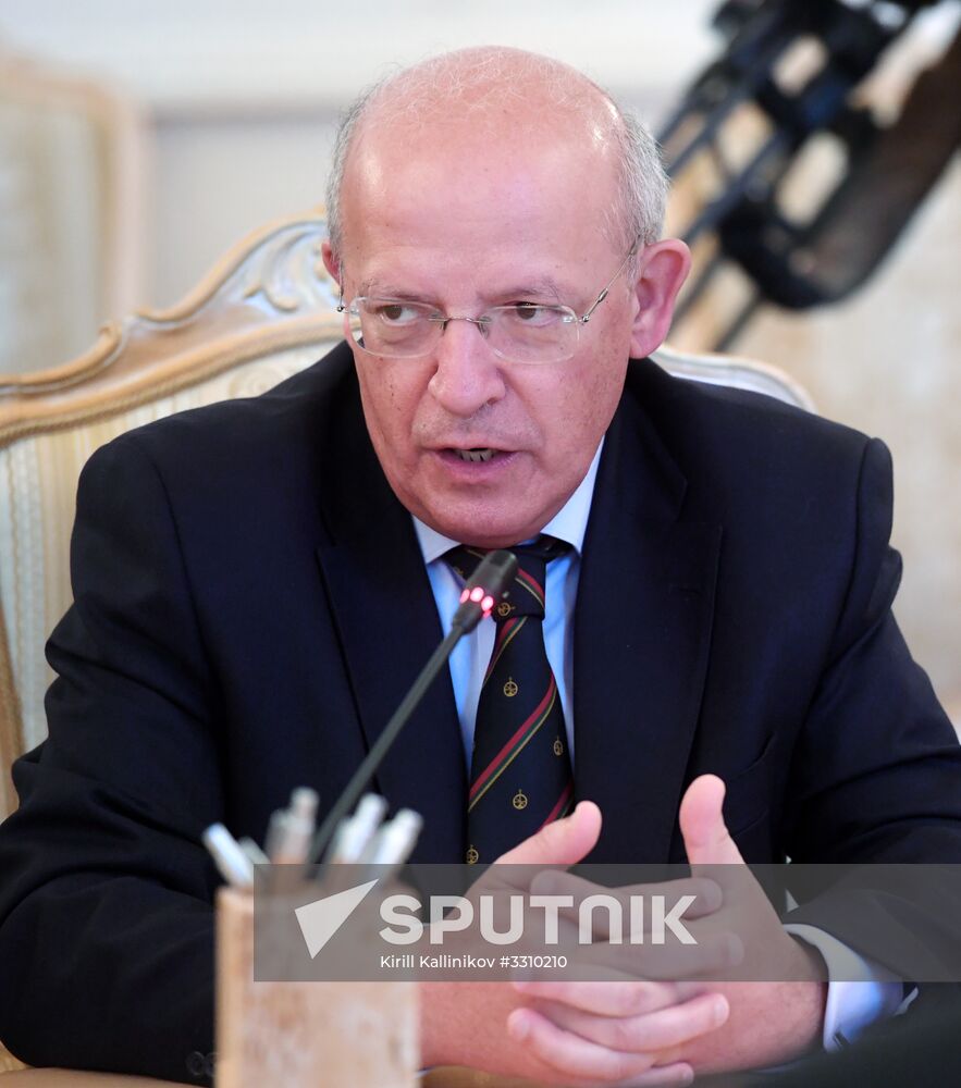 Russian Foreign Minister Lavrov meets with his Portuguese counterpart Santos Silva