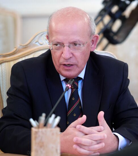 Russian Foreign Minister Lavrov meets with his Portuguese counterpart Santos Silva