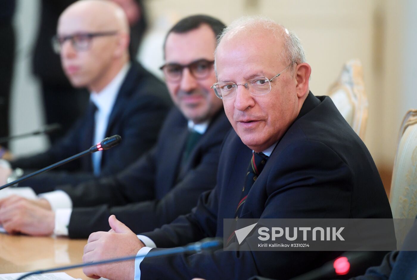 Russian Foreign Minister Lavrov meets with his Portuguese counterpart Santos Silva
