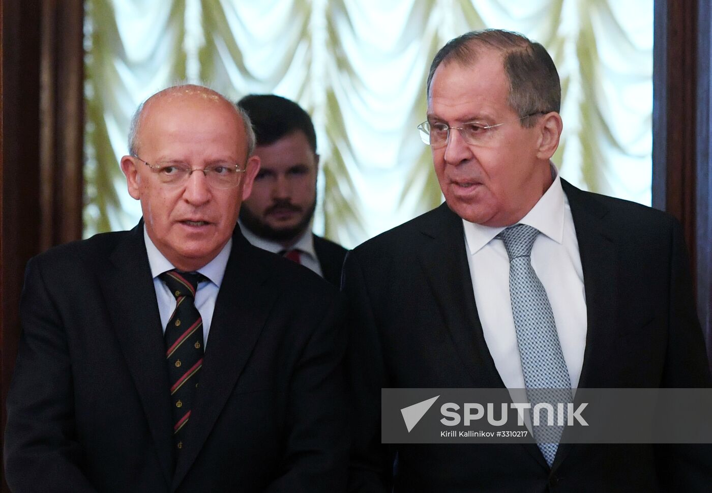 Russian Foreign Minister Lavrov meets with his Portuguese counterpart Santos Silva